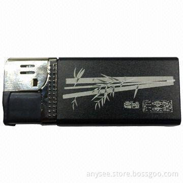 Lighter hidden camera with high resolution